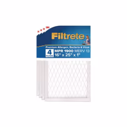 3M MMMUA014CA 16 x 25 x 1 in. High Performance Air Filter