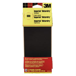 3-2/3 in. x 9 in. Imperial Wetordry 800-Grit Sandpaper Sheets (10-Pack