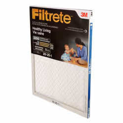 3M EA03DC-6 Elite Allergen Reduction Pleated Air Filter, 3 Months, 20x25x1-In. - Quantity 6