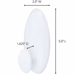 Command BATH19-ES Shower Caddy Hanger