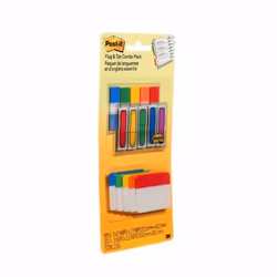 Post-It 686-XLP tab index Blank tab index Plastic Aqua colour, Lime, Red, Yellow