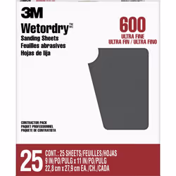 3M 88619NA 99419 Sand Paper 9" x 11"
