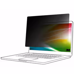 3M BP173W9B, 43.9 cm (17.3"), 16:9, Laptop, Frameless display privacy filter, Anti-glare