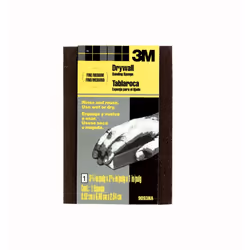 3M Small Area Drywall Sanding Sponge 3.75 in by 2.625 in by 1 in Fine/Medium (9093DCNA)