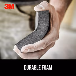 3M Drywall Sanding Sponge  Fine/Medium Grits  Dual Grit Block  Medium Grit to Remove  Fine Grit to Smooth  Ideal for Sanding and Smoothing of Joint Co