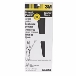 3M Pro-Pak Drywall Sanding Sheets 150D-Grit 4 3/16 by 11 1/4-in 25-Pack