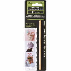 Clover Double Ended Tunisian Crochet Hook-H/5mm