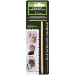 Clover Double Ended Tunisian Crochet Hook-I/5.5mm