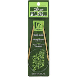 Takumi Bamboo Circular Knitting Needles 16"-Size 4/3.5mm 1616-4