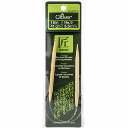 Takumi Bamboo Circular Knitting Needles 16"-Size 9/5.5mm 1616-9