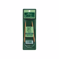Takumi Bamboo Circular Knitting Needles 16"-Size 10/6mm