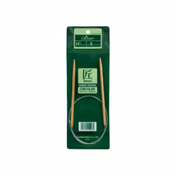 Takumi Bamboo Circular Knitting Needles 24"-Size 8/5mm 1624-8