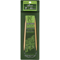 Takumi Bamboo Circular Knitting Needles 24"-Size 10.5/6.5mm 1624-105