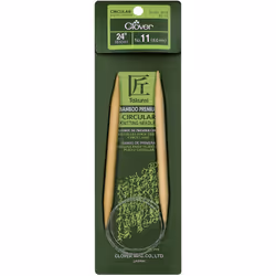 Takumi Bamboo Circular Knitting Needles 24"-Size 11/8mm 1624-11