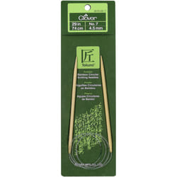 Takumi Bamboo Circular Knitting Needles 29"-Size 7/4.5mm 1629-7