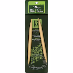 Takumi Bamboo Circular Knitting Needles 29"-Size 15/10mm 1629-15