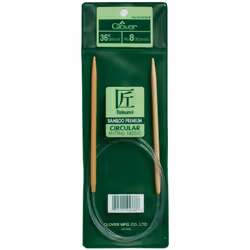 Takumi Bamboo Circular Knitting Needles 36"-Size 4/3.5mm