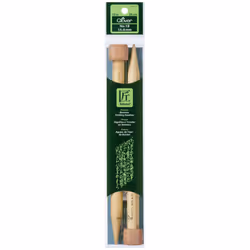 Takumi Bamboo Single Point Knitting Needles 10"-Size 19/15mm 3011-19