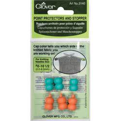 Point Protectors & Stopper-Sizes 0 To 10.5 6/Pkg
