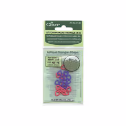 Triangle Stitch Markers-Sizes 0 To 4 24/Pkg