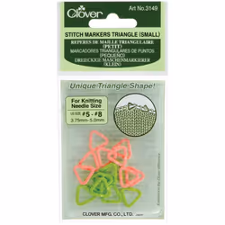 Triangle Stitch Markers-Sizes 5 To 8 16/Pkg