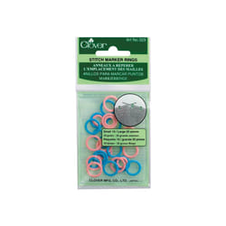 Stitch Marker Rings-Small/Large 30/Pkg