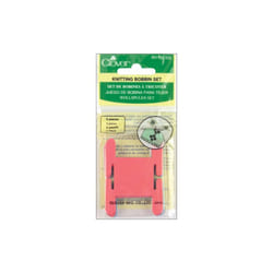 Clover Plastic Knitting Bobbins-1.5"X2.5" 6/Pkg -332