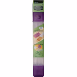 Clover Knitting Needle Tube Case-16"X2.25"X1.5" Purple