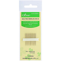 Clover Quilting Needles - per pack of 15