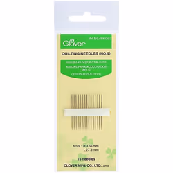 Clover Quilting Needles - per pack of 15
