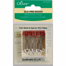 Clover Silk Pins-100/Pkg