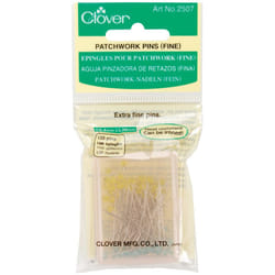 Clover Patchwork Pins Fine-100/Pkg