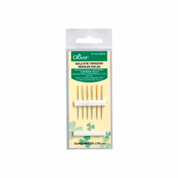 Clover Gold Eye Tapestry Needles-Size 24 6/Pkg