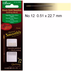 Clover Quilting Needles - per pack of 6