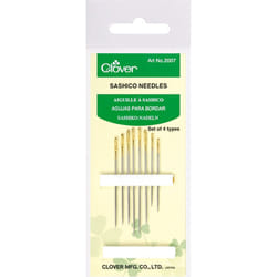 Clover Sashico Needles-Assorted Sizes 8/Pkg