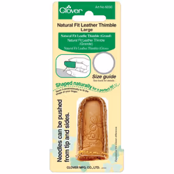 Natural Fit Leather Thimble-Large