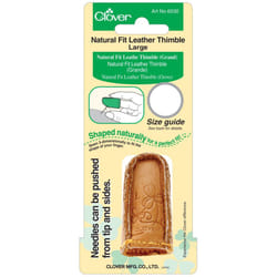 Natural Fit Leather Thimble-Large