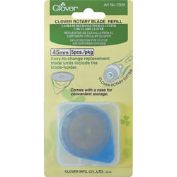 Clover Rotary Blade Refills 45mm 5/Pkg-