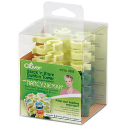 Stack 'n Store Bobbin Tower W/Nancy Zieman-3.5"X3.75"