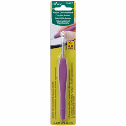 Clover Amour Crochet Hook-Size G6/4mm -1045/G