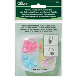 Quick Locking Stitch Marker Set 36/Pkg-