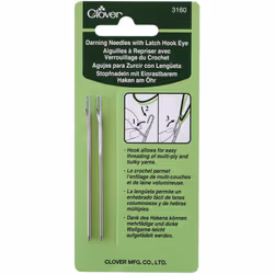 Darning Needles W/Latch Hook Eye-2/Pkg
