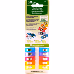 Wonder Clips-Assorted Colors 10/Pkg