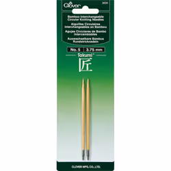 Takumi Bamboo Interchangeable Circular Knitting Needles-Size 5/3.75mm 3635-5