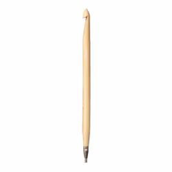 CLOVER Takumi Bamboo Interchangeable Tunisian Crochet Hook Brown  6.5 Height x 0.2 Width x 0.2 Length