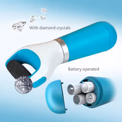 Amope Pedi Perfect Electronic Foot File, Regular Coarse