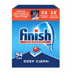 Finish - All in 1 - Dishwasher Detergent - Powerball - Dishwashing Tablets - Dish Tabs - Fresh Scent 94 Count (Pack of 1) - ...