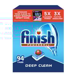 Finish - All in 1 - Dishwasher Detergent - Powerball - Dishwashing Tablets - Dish Tabs - Fresh Scent  94 Count (Pack of 1) - Packaging May Vary