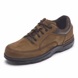 Rockport Men's Eureka Walking Shoe Chocolate Nubuck 9.5 Wide