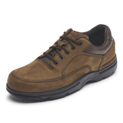 Rockport Men's Eureka Walking Shoe  Chocolate Nubuck  9.5 Wide